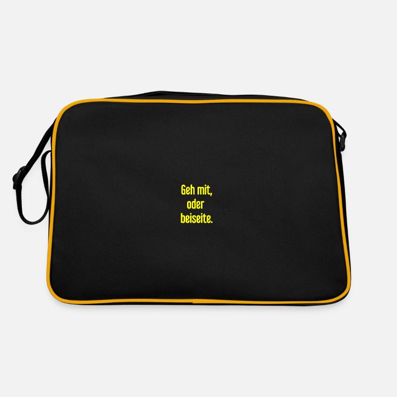 Marchez avec ou sur le côté Sac Retro