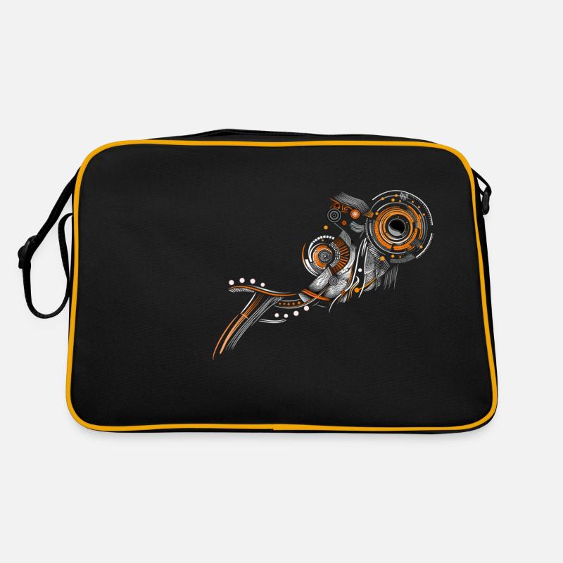 Abstract Design Retro Bag