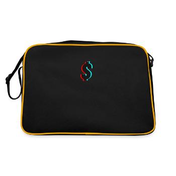Dollar - Sac Retro - noir/or - Dos