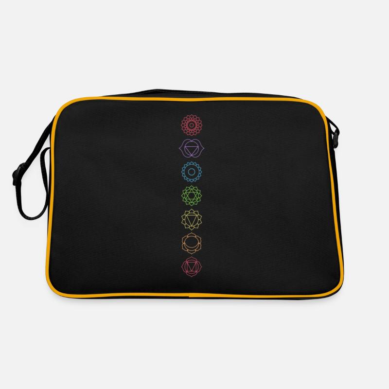 Chakras Retro Tasche