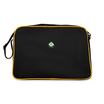 Save water - Retro Bag - black/gold - Back