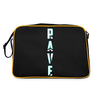 Rave - Sac Retro - noir/or - Dos