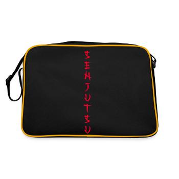 SENJUTSU - Sac Retro - noir/or - Dos