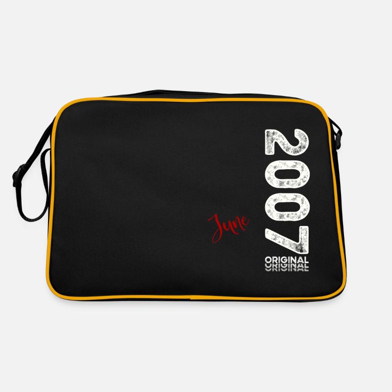 18. Geburtstag Geschenk Mann Original Juni 2007 Retro Tasche