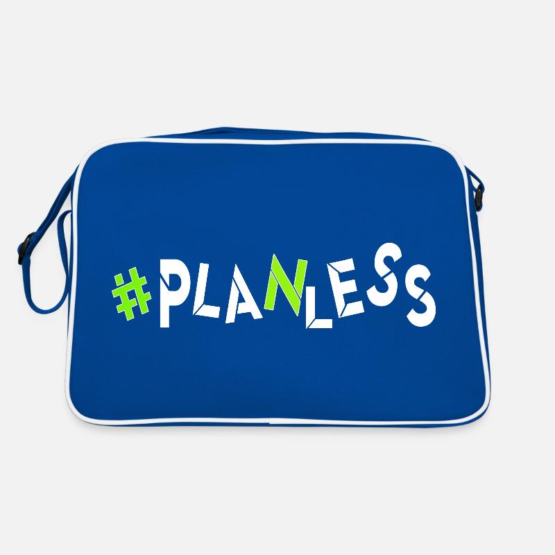 no idea today no plan burnout planless headless Retro Bag