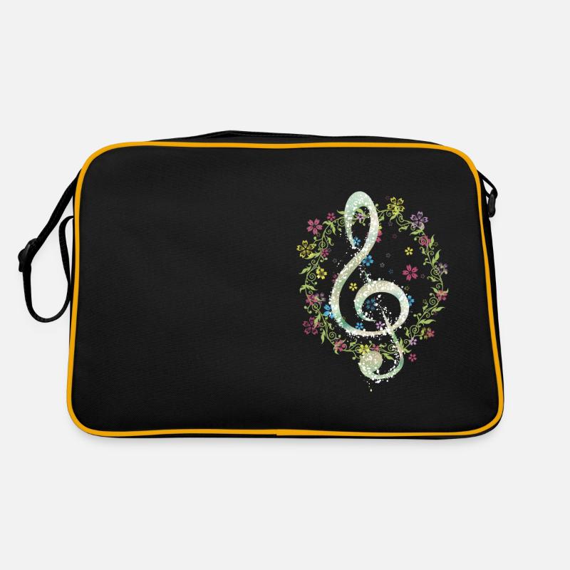 note de musique Sac Retro