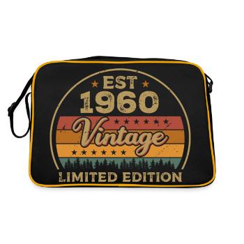 Légendaire Depuis 1960 Anniversaire 1960 Millésime 1960 - Sac Retro - noir/or - Dos