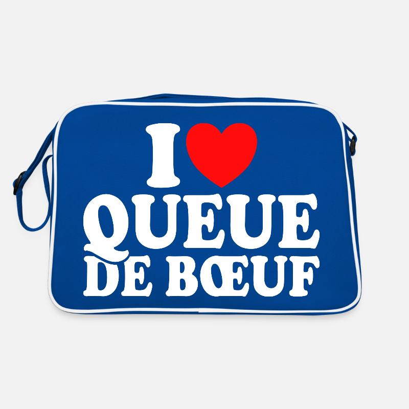 Boucher I Love Queue De Boeuf Sac Retro