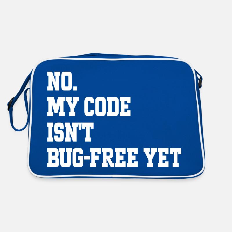 Humor Programmierer Programmierer Bugs Geschenk Entwickler Retro Tasche