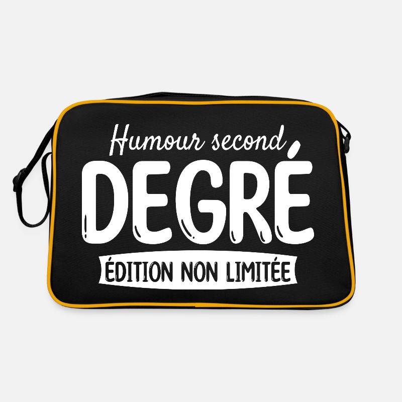 Édition Non Limitée Humour Second Degré Sac Retro