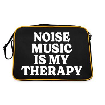Fan Musique Noise Thérapie Musique Noise - Sac Retro - noir/or - Dos