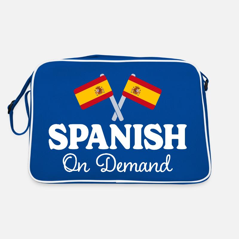 Espagnol Sur Demande Interprète Espagnol Sac Retro