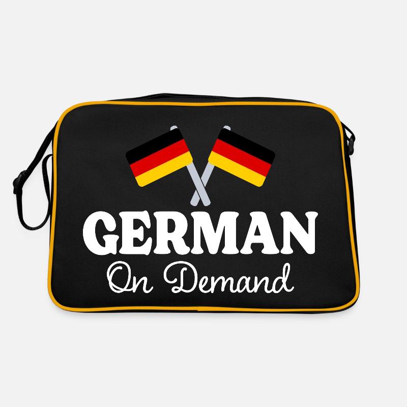 German on request German interpreter Retro Bag