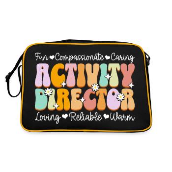 Assistant Business Director Team - Retro Bag - black/gold - Back