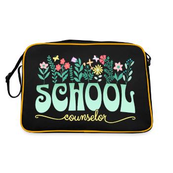 Conseil Scolaire Conseiller Scolaire - Sac Retro - noir/or - Dos