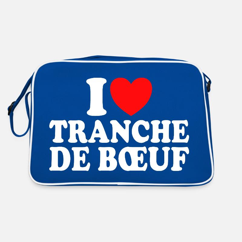 Boucher I Love Tranche De Boeuf Sac Retro
