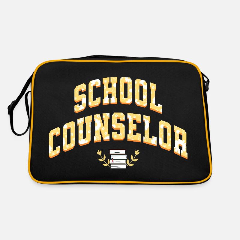 School Board School Counselor Retro Bag