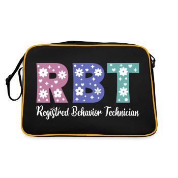 Certified Behavioral Technician - Retro Bag - black/gold - Back
