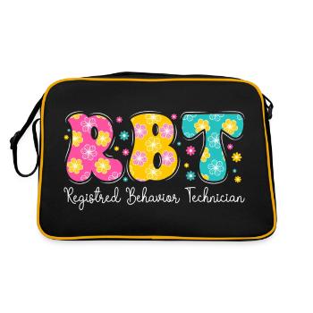 Certified Behavioral Technician - Retro Bag - black/gold - Back