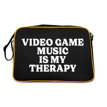 Geek Therapy Music Video Games - Retro Bag - black/gold - Back