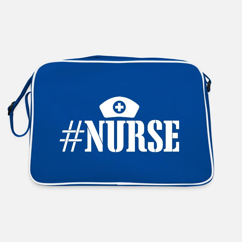 Nurse Nurse Saying Statement Profession Retro Bag