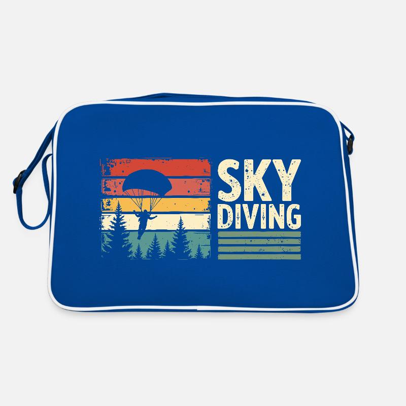 Parachutisme Vintage Rétro Sunset Sac Retro