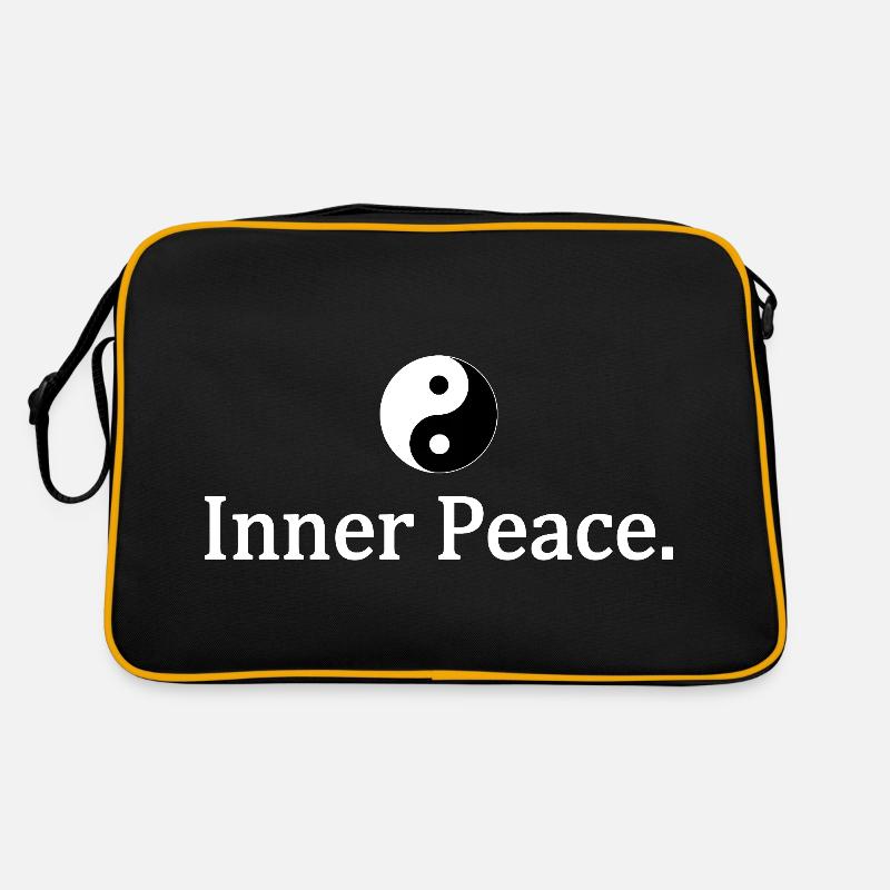Yin and Yang Inner peace Inner peace Retro Bag