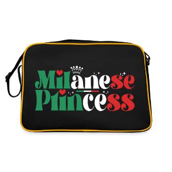 Princesse Milanaise Famille Italienne - Sac Retro - noir/or - Dos