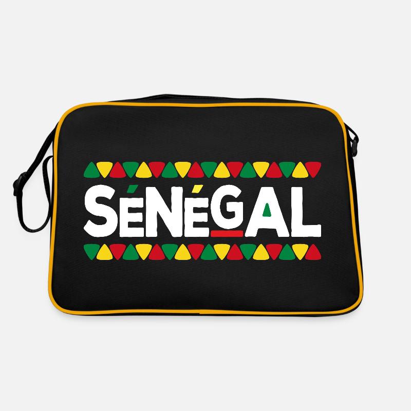 Sénégalais Drapeau Sénégal Sac Retro