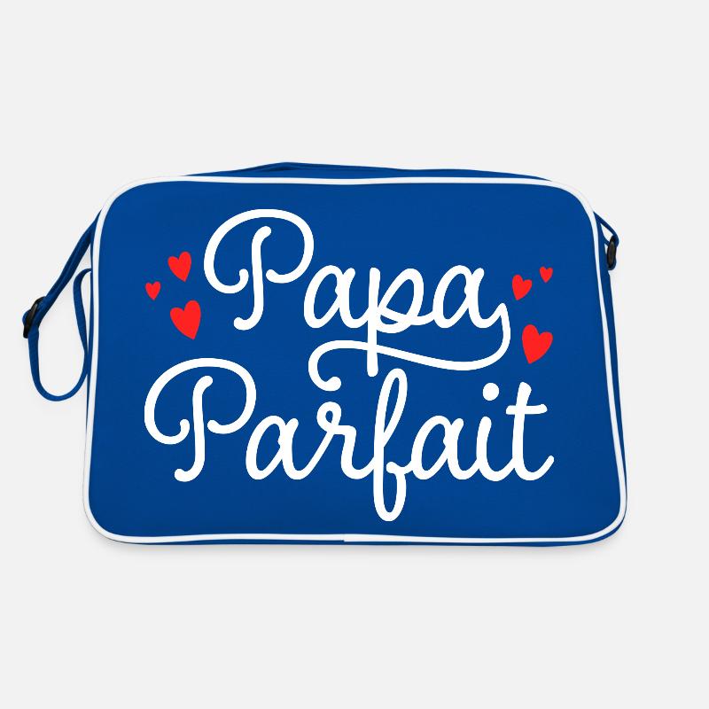 Perfektes Vatertagsgeschenk Papa Retro Tasche