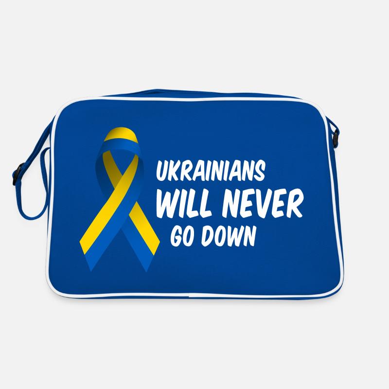 Les Ukrainiens ne descendront jamais ! Sac Retro