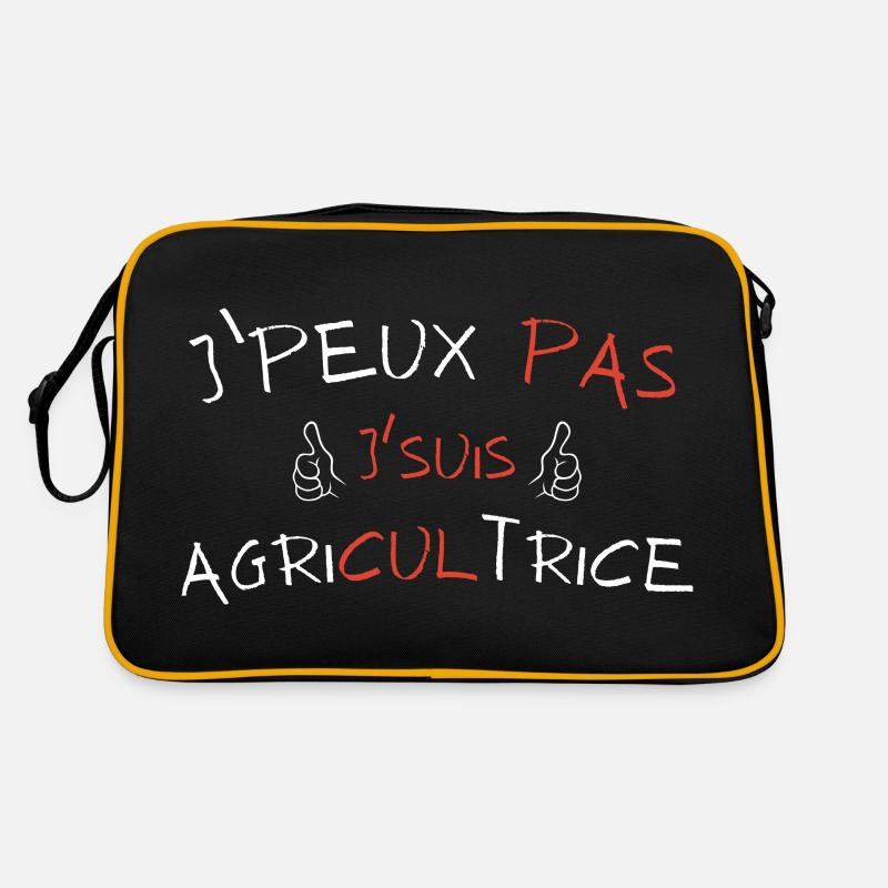 I can't I'm a farmer Retro Bag