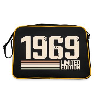 1969 Vintage 1969 Birthday 1969 Retro 1969 - Retro Bag - black/gold - Back