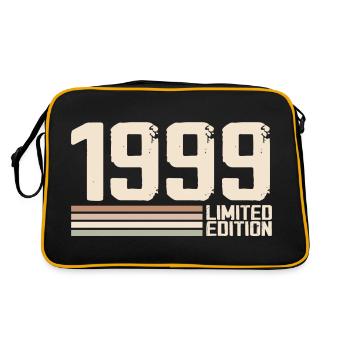 1999 Vintage 1999 Birthday 1999 Retro 1999 - Retro Bag - black/gold - Back
