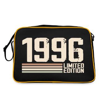 1996 Millésime 1996 Anniversaire 1996 Rétro 1996 - Sac Retro - noir/or - Dos