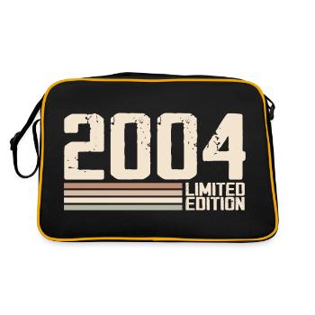 2004 Vintage 2004 Birthday 2004 Retro 2004 - Retro Bag - black/gold - Back