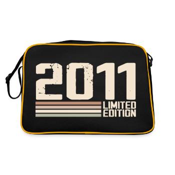 2011 Millésime 2011 Anniversaire 2011 Rétro 2011 - Sac Retro - noir/or - Dos