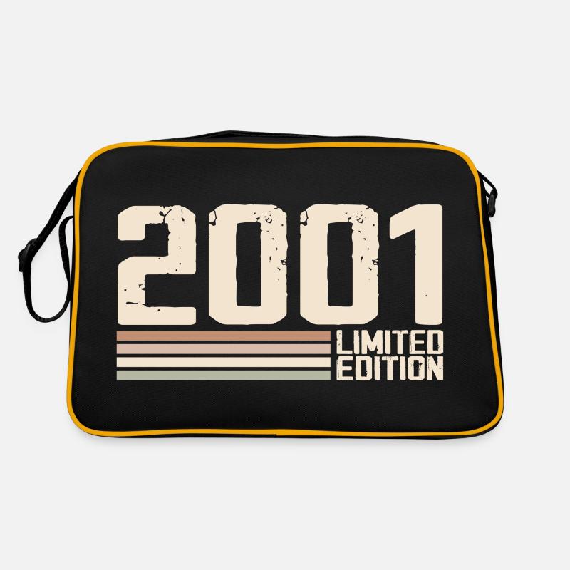 2001 Millésime 2001 Anniversaire 2001 Rétro 2001 Sac Retro