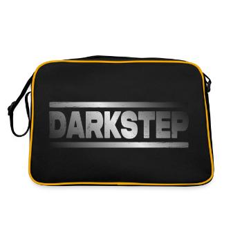 Darkstep Junglist DNB Drum and Bass - Retro Bag - black/gold - Back
