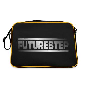 Futurestep Drum n Bass DNB Junglist Drum and Bass - Sac Retro - noir/or - Dos