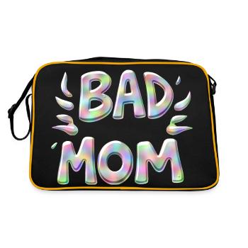 Mauvaise maman - Sac Retro - noir/or - Dos