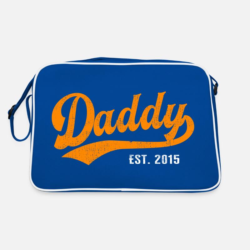 Daddy - Bester Dad Daddy Papa der Welt - est. 2015 Retro Tasche