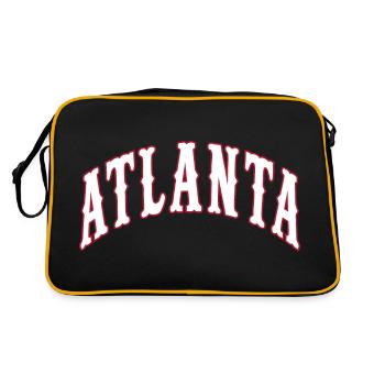 Atlanta - Retro Bag - black/gold - Back