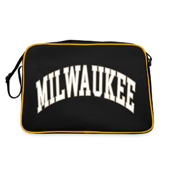 Milwaukee - Retro Bag - black/gold - Back