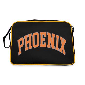 Phoenix - Retro Bag - black/gold - Back