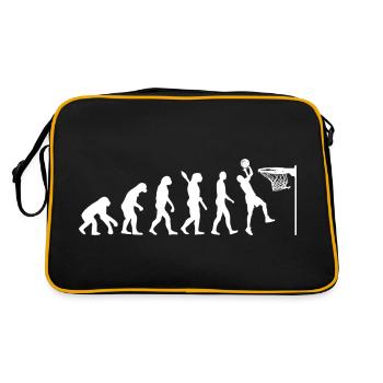 Evolution Basketball Game - Retro Bag - black/gold - Back