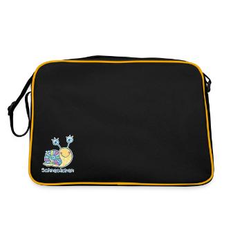 Escargot - Sac Retro - noir/or - Dos