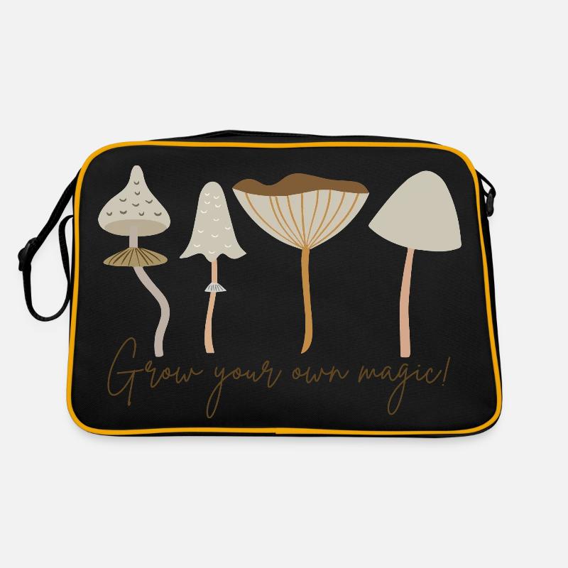 Cultivez votre propre magie ! Champignons pastel Tranquillité Sac Retro