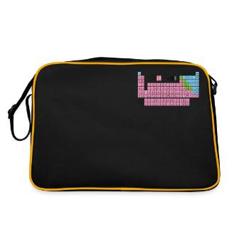 Periodic Table - Retro Bag - black/gold - Back