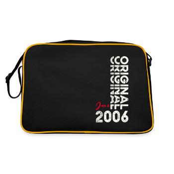 Légende Juin 2006 Millésime 2006 Anniversaire 2006 - Sac Retro - noir/or - Dos